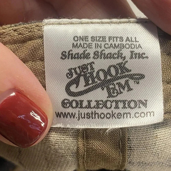 Just Hook 'em Camo Dolphin Baseball Cap-Unisex - Picture 8 of 8